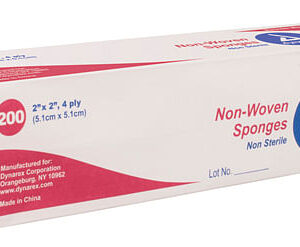 Non-Woven Sponge Sterile 2's 2 x2  4ply (50-2's/tray)