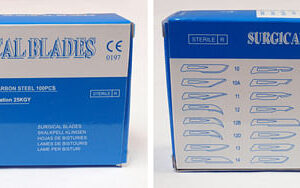 Scalpel Blades #22 St/Steel Box/100  Dynarex
