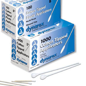 Mouth/Throat 8  Cotton-Tipped Applicators Bx/100 Non-Sterile