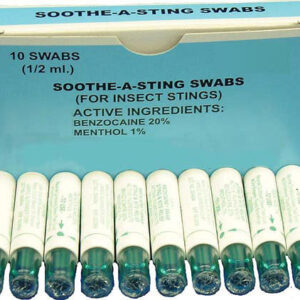 Sting Relief Swabs Bx/10