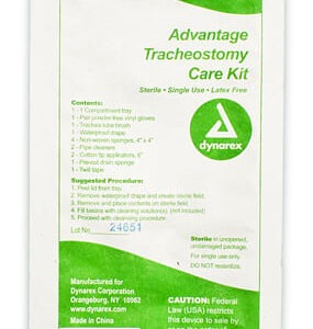 Advantage Trach Care Kit One Compartment Tray  Case/20