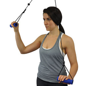 Overdoor Shoulder Pulley With Straps  Blue Jay Brand