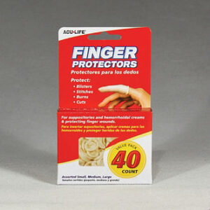Finger (Protectors) Cots 40 Pk Assorted