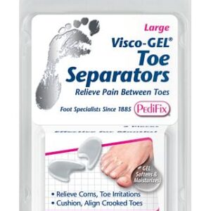 Visco-Gel Toe Separators Large  Pk/2